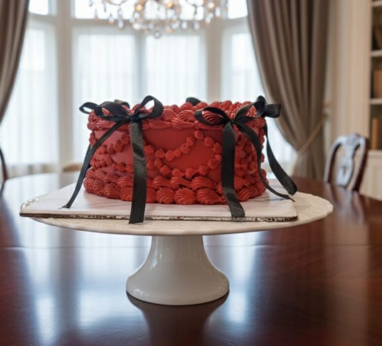 Eggless Heart shape cake - Image 3