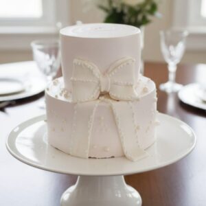 Eggless Wedding Cake