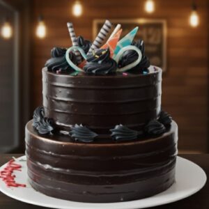 Eggless Chocolate Cake