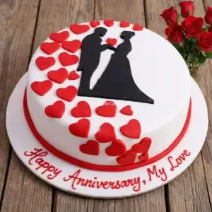 Eternal Grace Anniversary Cake