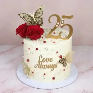 Forever Together Anniversary Cake