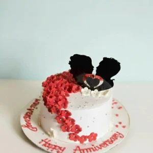 Pure Romance Anniversary Cake