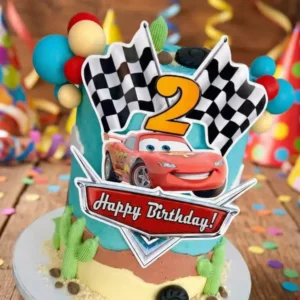 Little Astronaut Space Birthday Cake