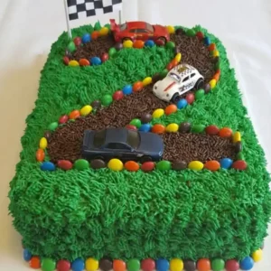 Jungle Safari Animals Birthday Cake