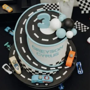 Mighty Dinosaur World Birthday Cake