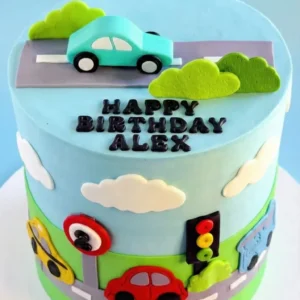 Deep Sea Shark Explorer Birthday Cake