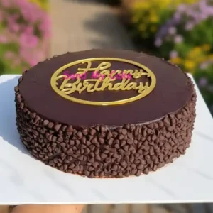 Premium Belgian Chocolate Chip Cake(Eggless)