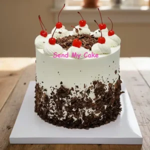 Black Forest Cherry Cake(Eggless)