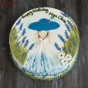 Sun-Kissed Yellow Floral Birthday Cake (Eggless)