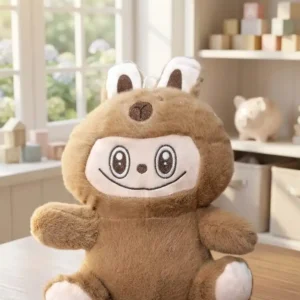 Cute Brown Bear Costume Plush Doll - 30cm