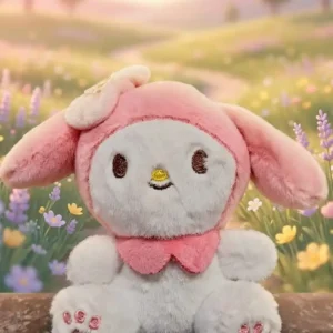 Sanrio My Melody Pink Flower Blossom Plush Key Ring – Trending Boutique Edition